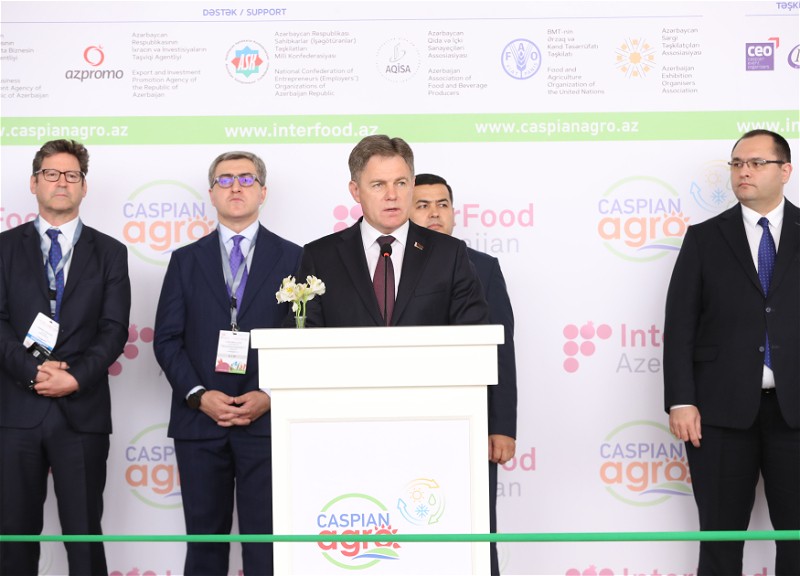 Вице-премьер: Азербайджанская продукция пользуется большим спросом у белорусских покупателей