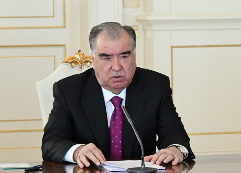 Эмомали Рахмон: Азербайджан является надежным другом и партнером Таджикистана