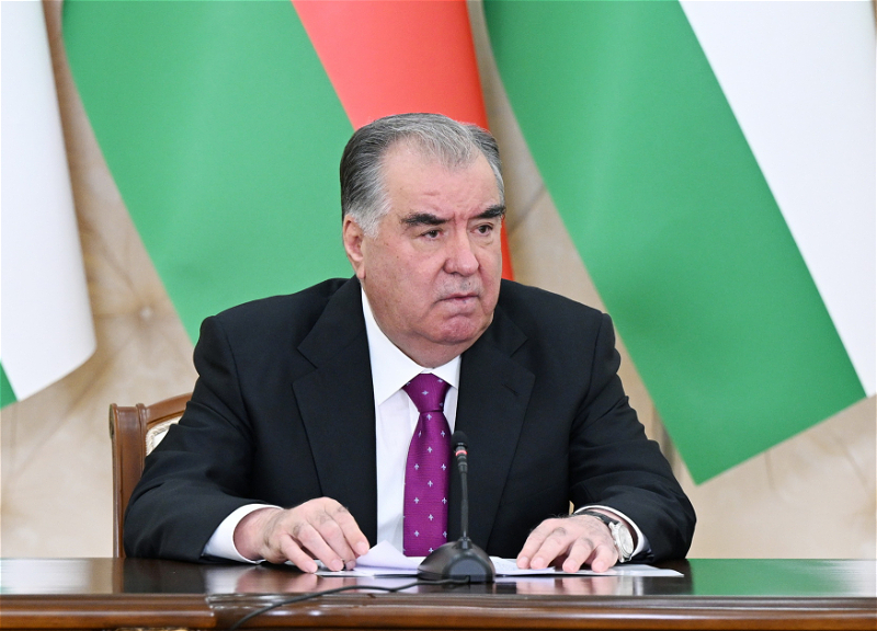Президент Таджикистана: Мы удовлетворены уровнем плодотворного сотрудничества с Азербайджаном в сфере безопасности