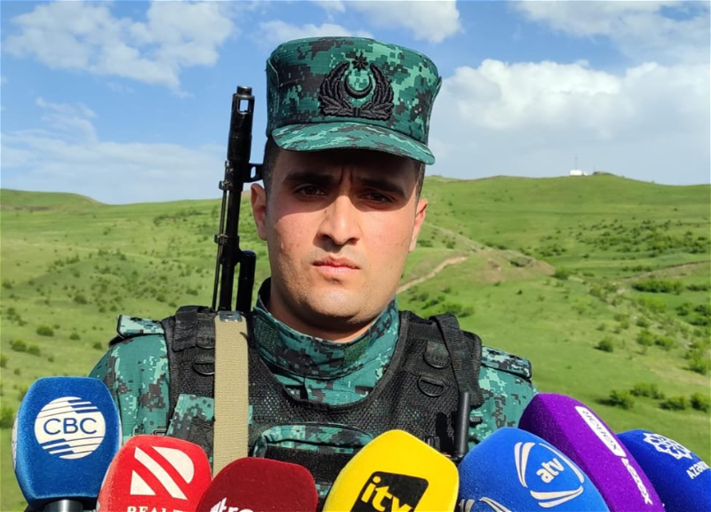 Границы на освобожденных от оккупации землях взяты под охрану - старший лейтенант ГПС Азербайджана