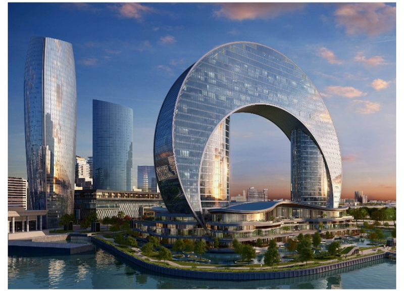 Crescent Bay: Новый символ современности и динамики Баку - ФОТО - ВИДЕО
