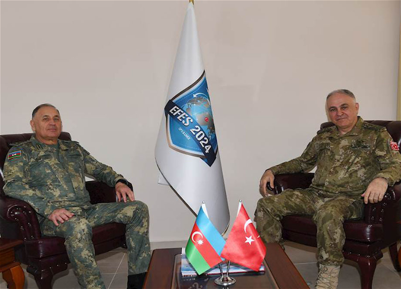 Начальник Генерального штаба Азербайджанской Армии встретился с турецким коллегой