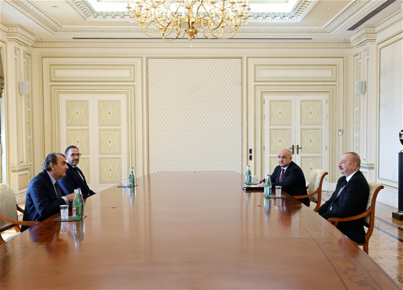 Президент Ильхам Алиев принял соучредителя и председателя компании CVC Capital Partners