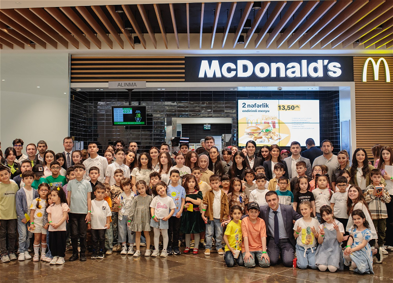 McDonald's Azərbaycan и ГФСЗ организовали мероприятие для детей шехидов - ФОТО - ВИДЕО