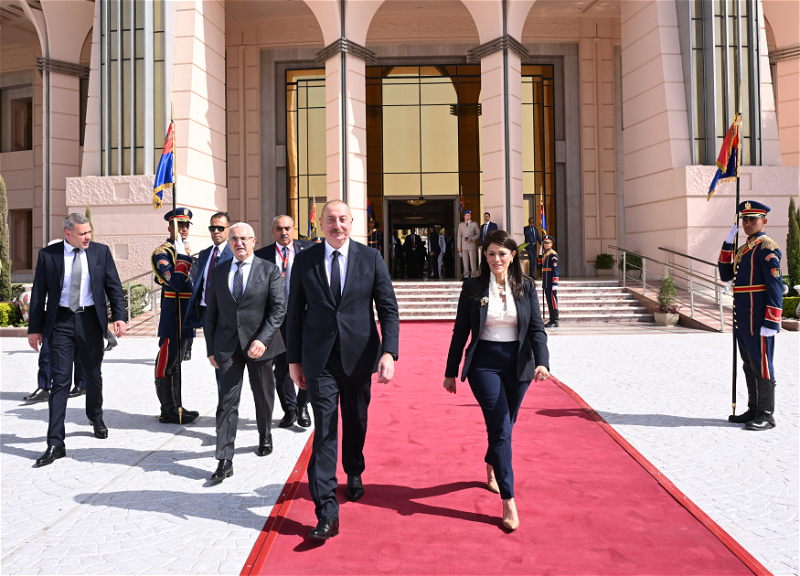 Завершился официальный визит Президента Ильхама Алиева в Египет - ФОТО