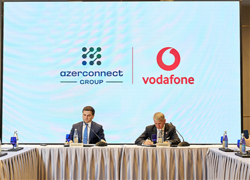 Azerconnect Group и Vodafone Group подписали соглашение о партнерстве - ФОТО