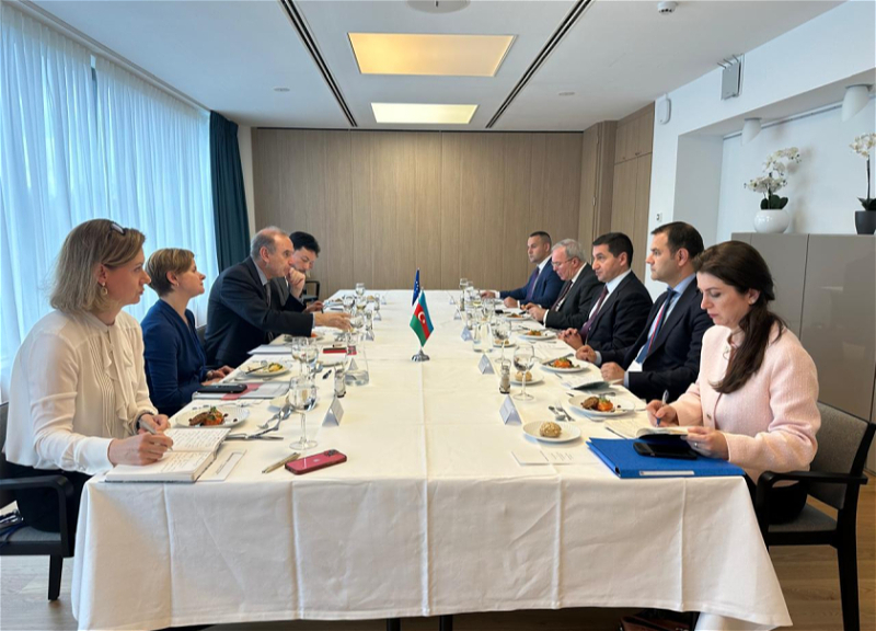 Хикмет Гаджиев принял участие в политическом диалоге в формате «НАТО+Азербайджан» - ФОТО