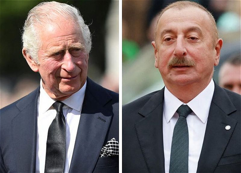 Президент Ильхам Алиев поздравил Чарльза III