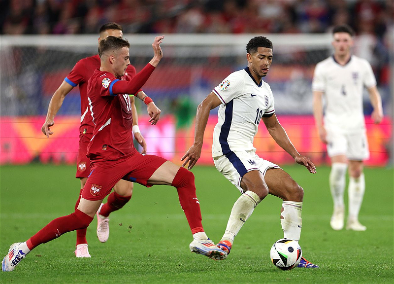 Сборная Англии с минимальным счётом обыграла Сербию в матче Евро-2024