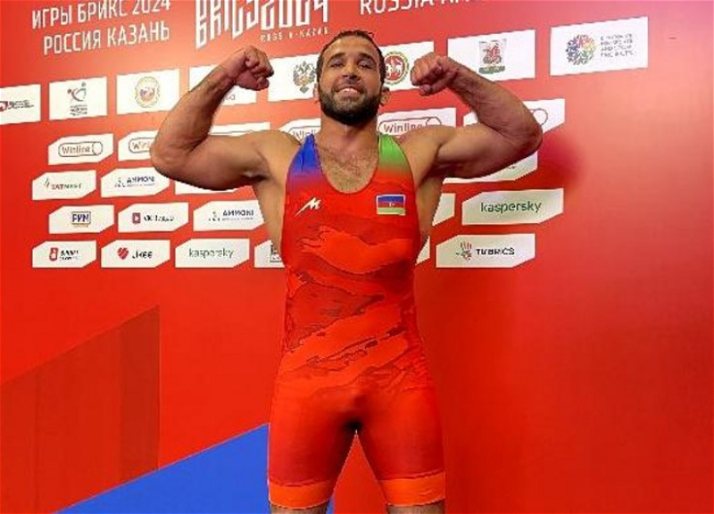 Азербайджанский борец завоевал золото Спортивных игр стран БРИКС в Казани