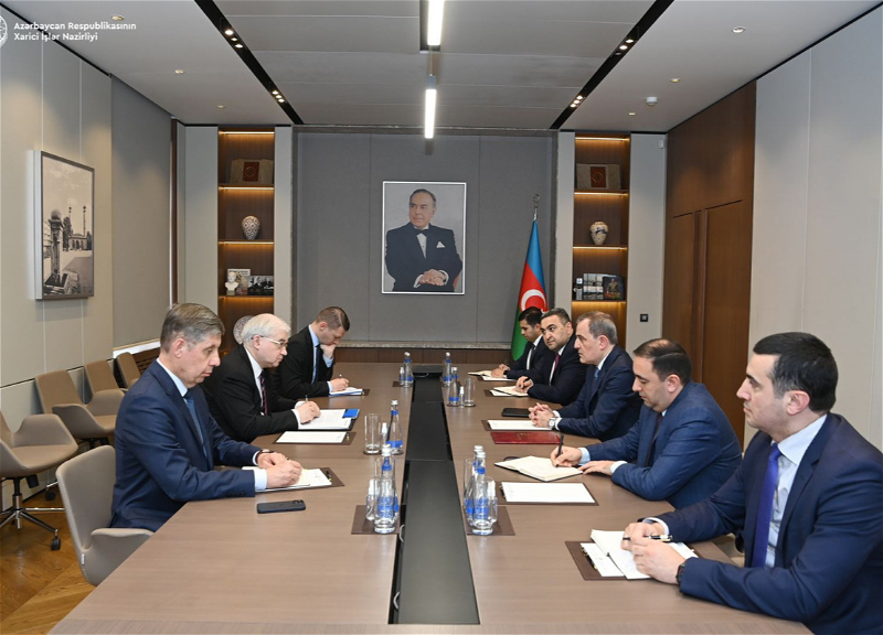 Джейхун Байрамов обсудил процесс нормализации азербайджано-армянских отношений со спецпредставителем МИД России