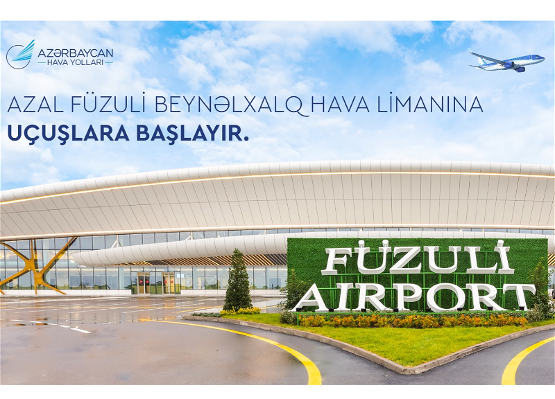 AZAL запускает регулярные рейсы из Баку в Физули