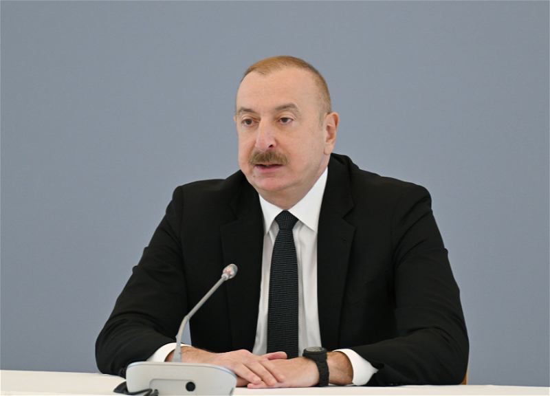 Ильхам Алиев: Важнейшим условием мирного соглашения является изменение Конституции Армении