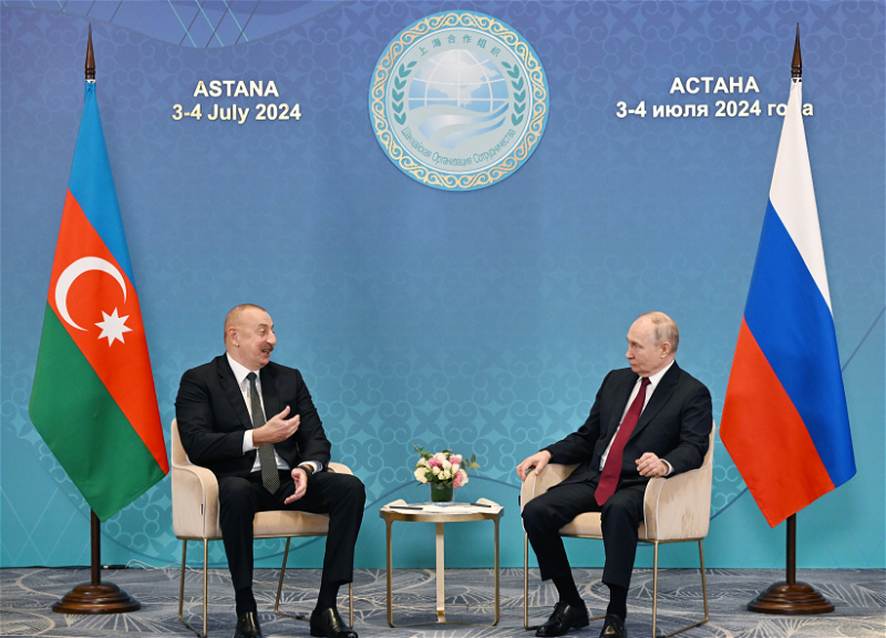 Президент Азербайджана отметил рост товарооборота с Россией