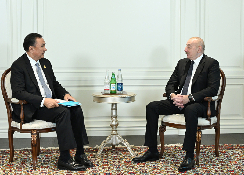 Президент Ильхам Алиев принял в Шуше генерального секретаря Организации тюркских государств