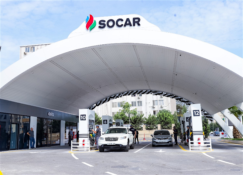 SOCAR сдала в эксплуатацию очередную АЗС в Баку – ФОТО - ВИДЕО