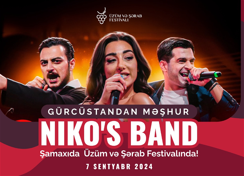 Mahnısı dünya hitinə çevrilən “Niko’s Band” Üzüm və Şərab Festivalında - VİDEO