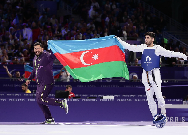 Azərbaycan parataekvondoçusu Paris-2024-də qızıl medal qazanıb