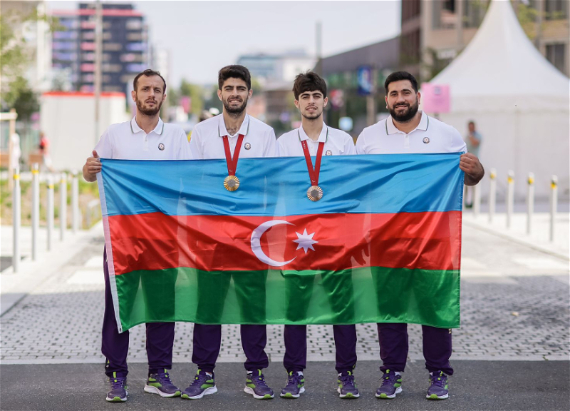 Сборная Азербайджана по паратхэквондо заняла второе место на Паралимпийских играх