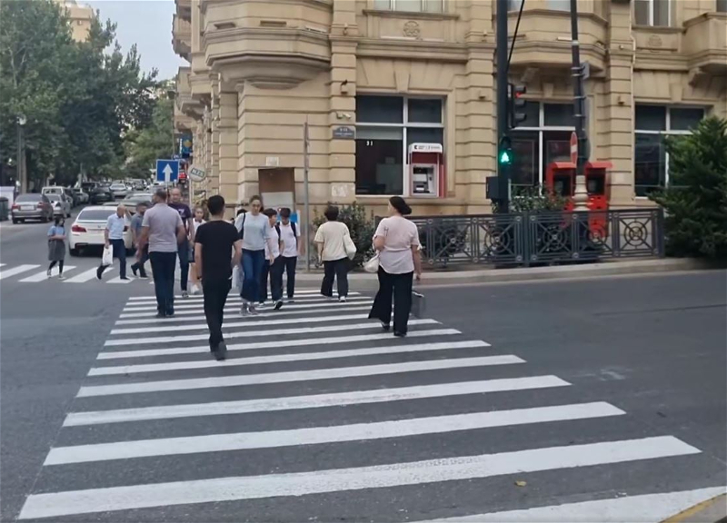 “Nizami” metrosunun yaxınlığında sürücülər və piyadalarla bağlı təhlükəli vəziyyət aradan qaldırılıb - FOTO