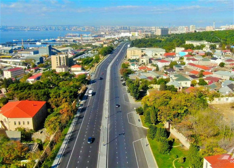 Bakının 8 Noyabr prospektində əsaslı təmir işləri yekunlaşmaq üzrədir - FOTO - VİDEO