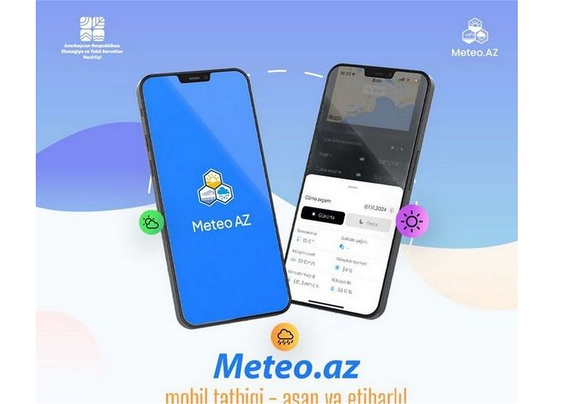 Meteo.az mobil tətbiqi istifadəyə verilib