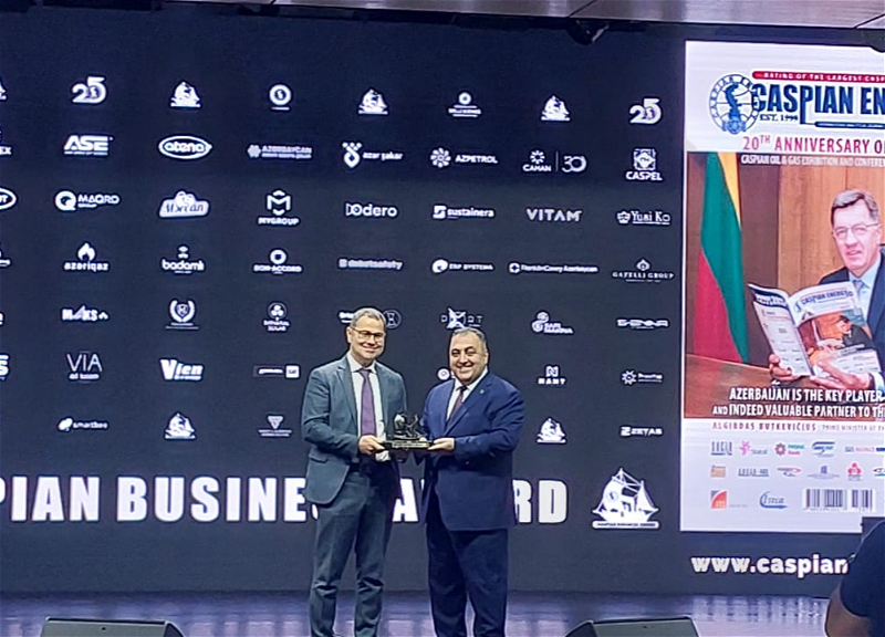 Caspian Event Organisers şirkəti “İlin sərgi təşkilatçısı” mükafatına layiq görüldü - FOTO
