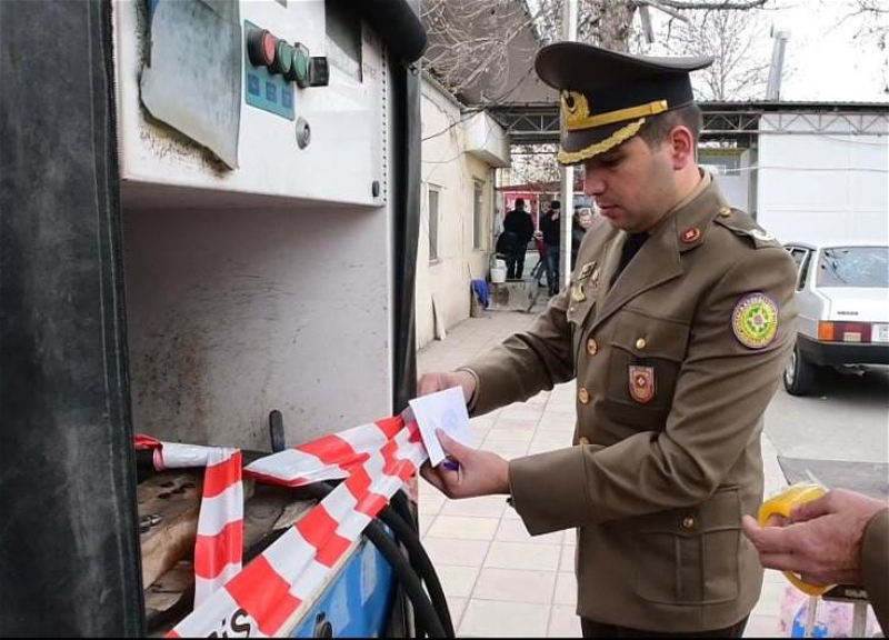 Yanğın təhlükəli maye qazdoldurma məntəqəsinin fəaliyyəti dayandırılıb