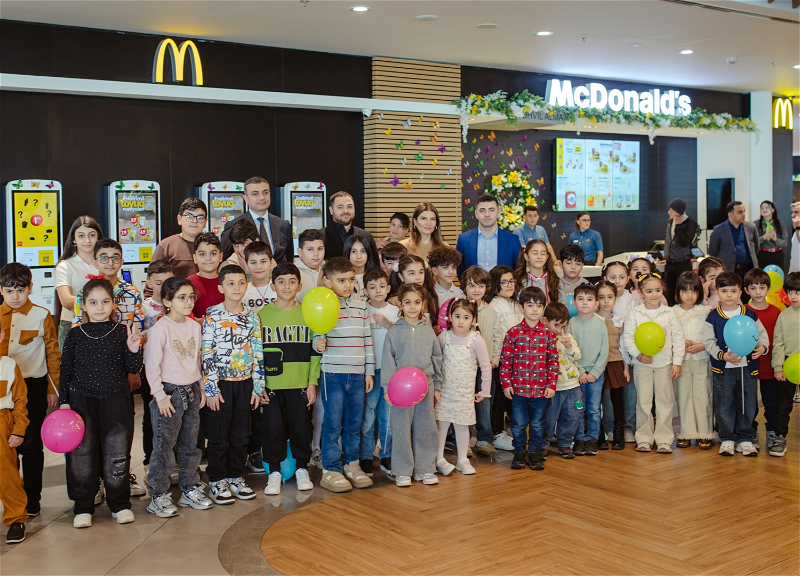 McDonald’s Azərbaycan и ГФСЗ провели праздник Новруз для детей шехидов и ветеранов - ФОТО