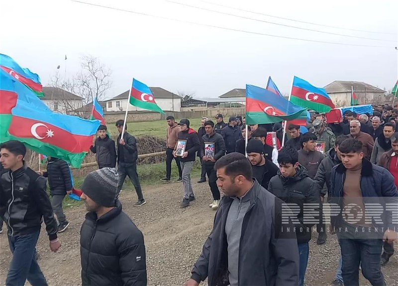 В Сабирабаде состоялись похороны второго солдата, погибшего в Гедабее - ФОТО