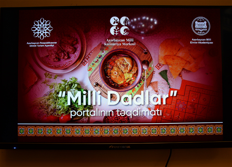 Milli kulinariya nümunələrinin vahid elmi platforması istifadəyə verilib
