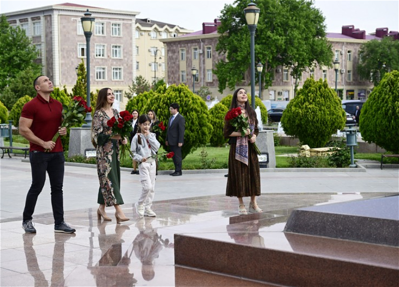 Leyla Əliyeva və Arzu Əliyeva Naxçıvana səfər ediblər