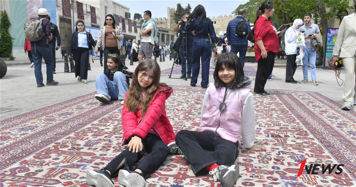 В Баку проходит Международный фестиваль ковра - ФОТО - ОБНОВЛЕНО