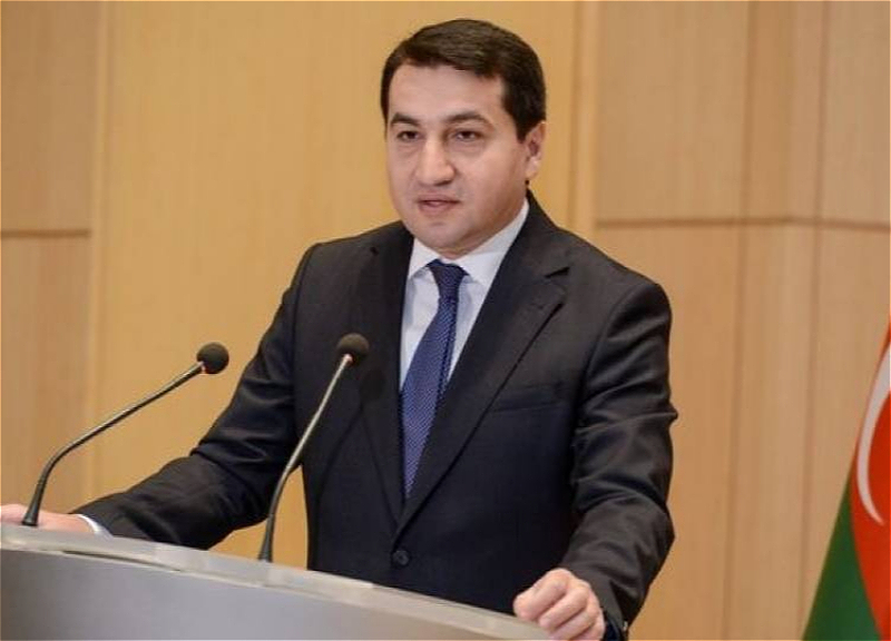 Hikmət Hacıyev rəsmi “X” hesabında Laçından görüntülər paylaşıb