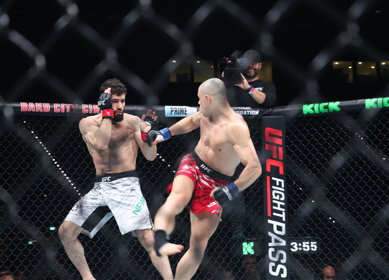 Определился первый победитель основного карда турнира UFC в Баку - ФОТО