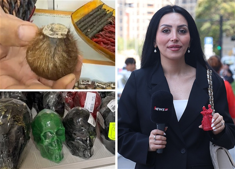 «Волшебные свечи» и «Пупок джейрана»: Баку накрыла волна магазинов мистических товаров - ВИДЕОРЕПОРТАЖ