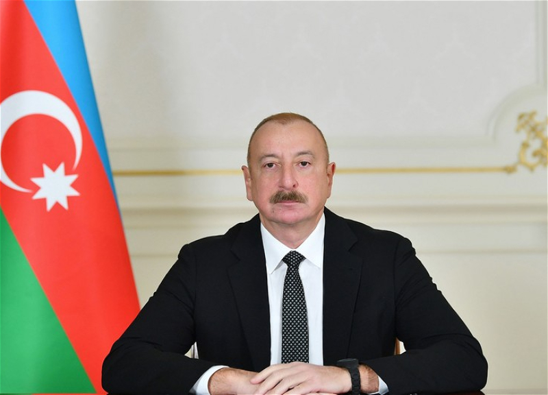 İlham Əliyev ECO-nun 17-ci Zirvə görüşünün iştirakçılarının Ağdama səfərindən paylaşım edib