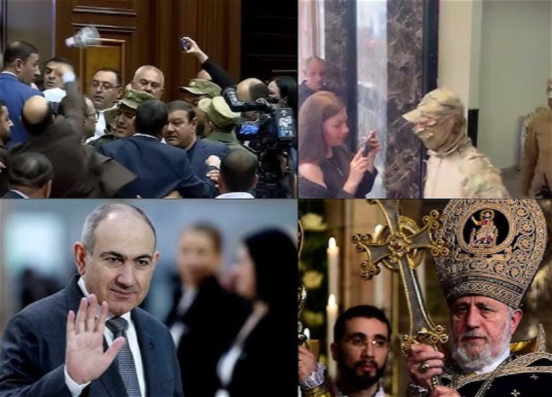 Драки в парламенте и аресты депутатов, обыски и война с церковниками: Что происходит в Армении?