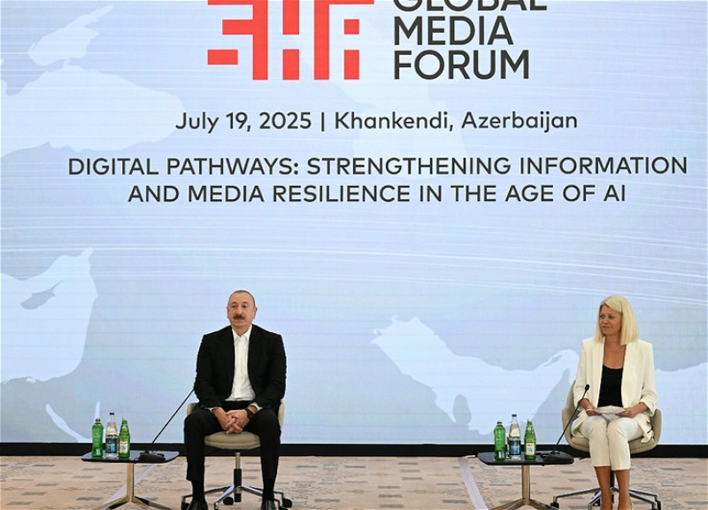 III Şuşa Qlobal Media Forumu keçirilir Prezident İlham Əliyev tədbirdə iştirak edir - CANLI