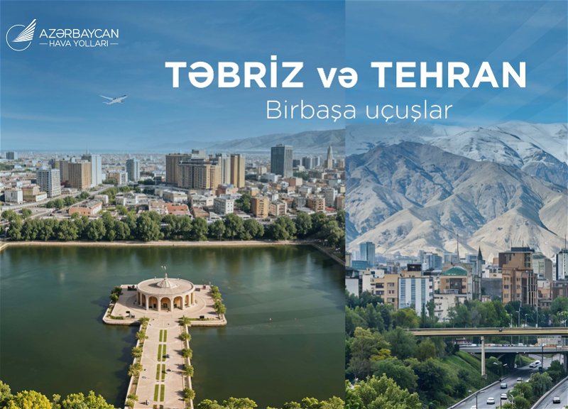 AZAL İranın iki şəhərinə uçuşlara başlayır