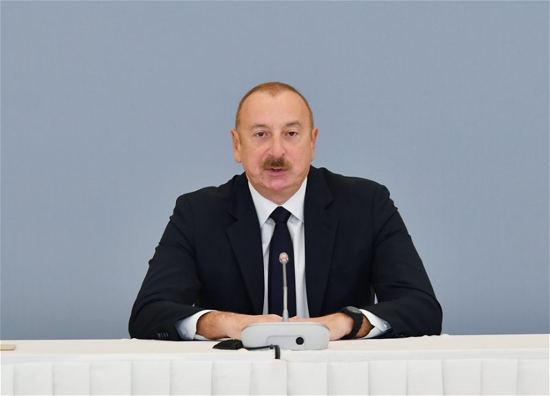 Президент Азербайджана на встрече с жителями города Кяльбаджар раскрыл цель осуществляемых в свое время безвозмездных поставок оружия в Армению