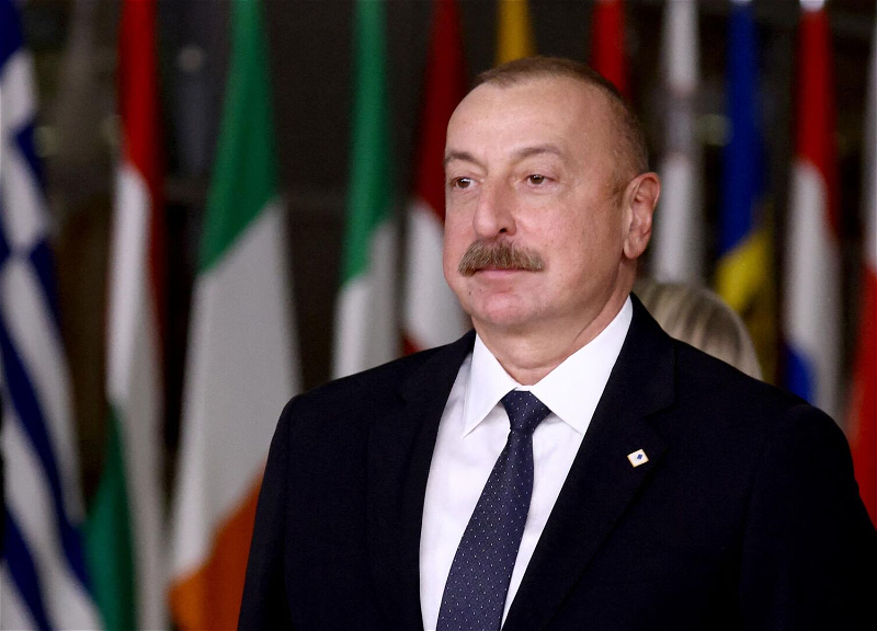 Президент Ильхам Алиев поделился публикацией о поездке в Кяльбаджар - ВИДЕО