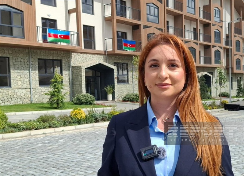В первом жилом комплексе Кяльбаджара уже разместились 20 семей