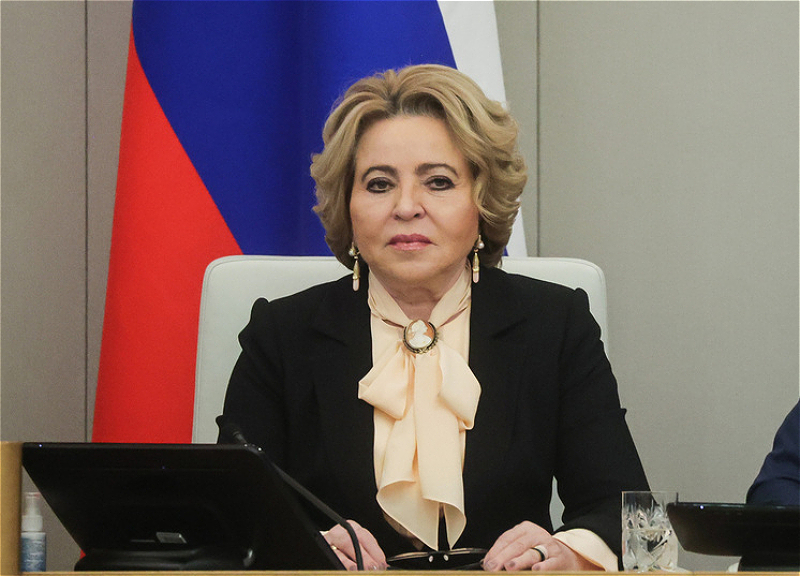 Валентина Матвиенко поздравила Мехрибан Алиеву с днем рождения