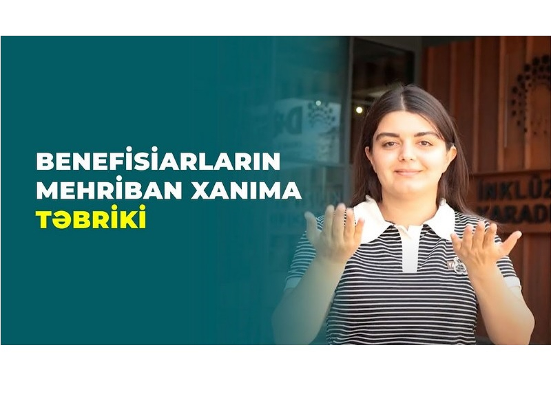 Qayğı, şəfqət və mehribanlıq ürəklərdə sonsuz sevgi, rəğbət və inam yaradır - Mehriban Əliyeva TƏBRİK