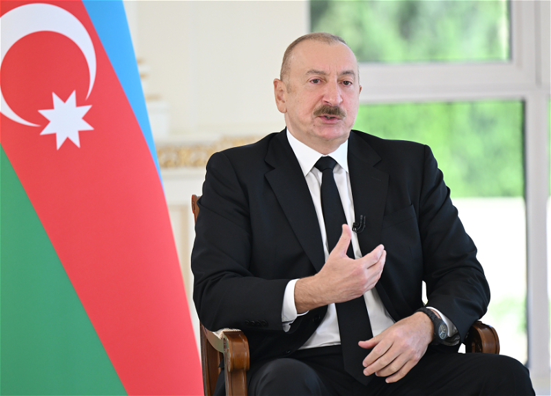 Президент: Парафированный в Вашингтоне документ основан на азербайджанской версии видения урегулирования отношений между Арменией и Азербайджаном