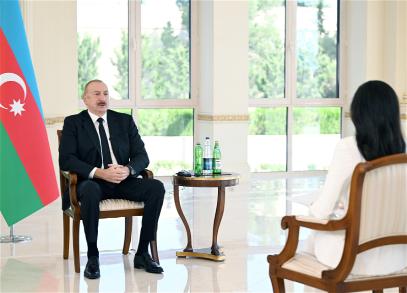 Президент Ильхам Алиев: Теперь, когда Президент Трамп дал свое имя Зангезурскому коридору, я уверен, что он будет реализован в ближайшее время