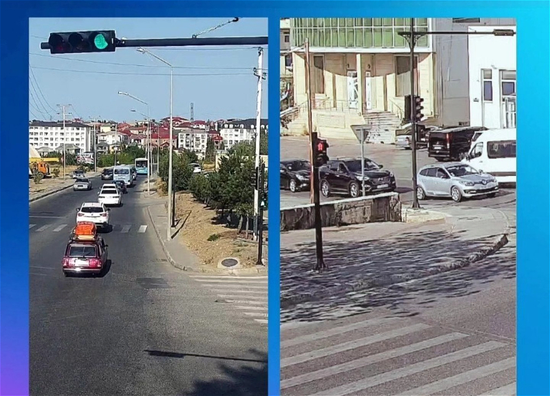 Daha 3 yolayrıcında yeni svetoforlar istifadəyə verildi