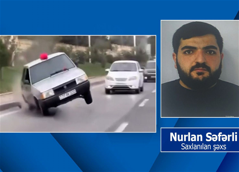 Toy karvanında avtoxuliqanlıq edən sürücü həbs edilib