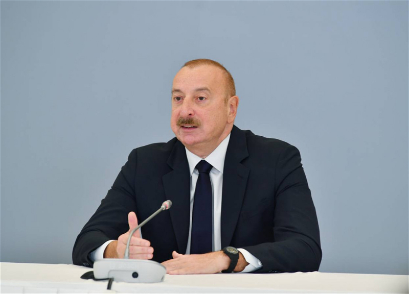 Ильхам Алиев: Азербайджан занимает первое место в мире среди стран, поставляющих трубопроводный газ